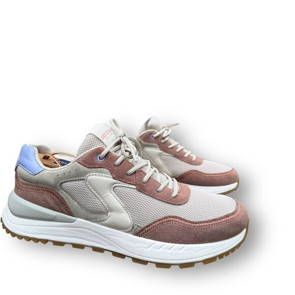 Skechers Women's Fury Retro Sneaker Brown Size 9 Air-Cooled Memory Foam - Picture 1 of 12